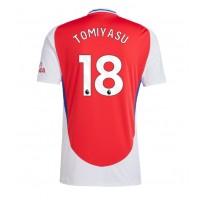 Arsenal Takehiro Tomiyasu #18 Hjemmebanetrøje 2024-25 Kortærmet